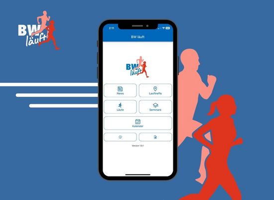 Entdecke neue Laufabenteuer mit der „BW läuft“-App